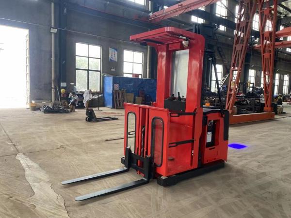 1000 KG Order Picking Forklift Truck For Pharmaceuticals And Electronics