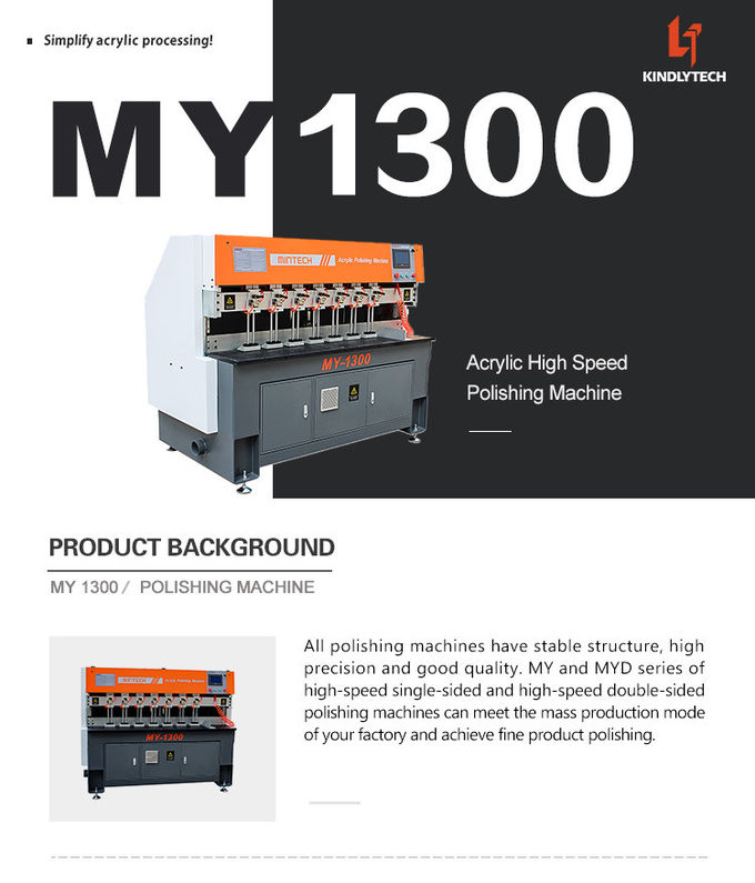 3kw 9000rpm Automatic Glass Edge Polishing Machine Steel Structure