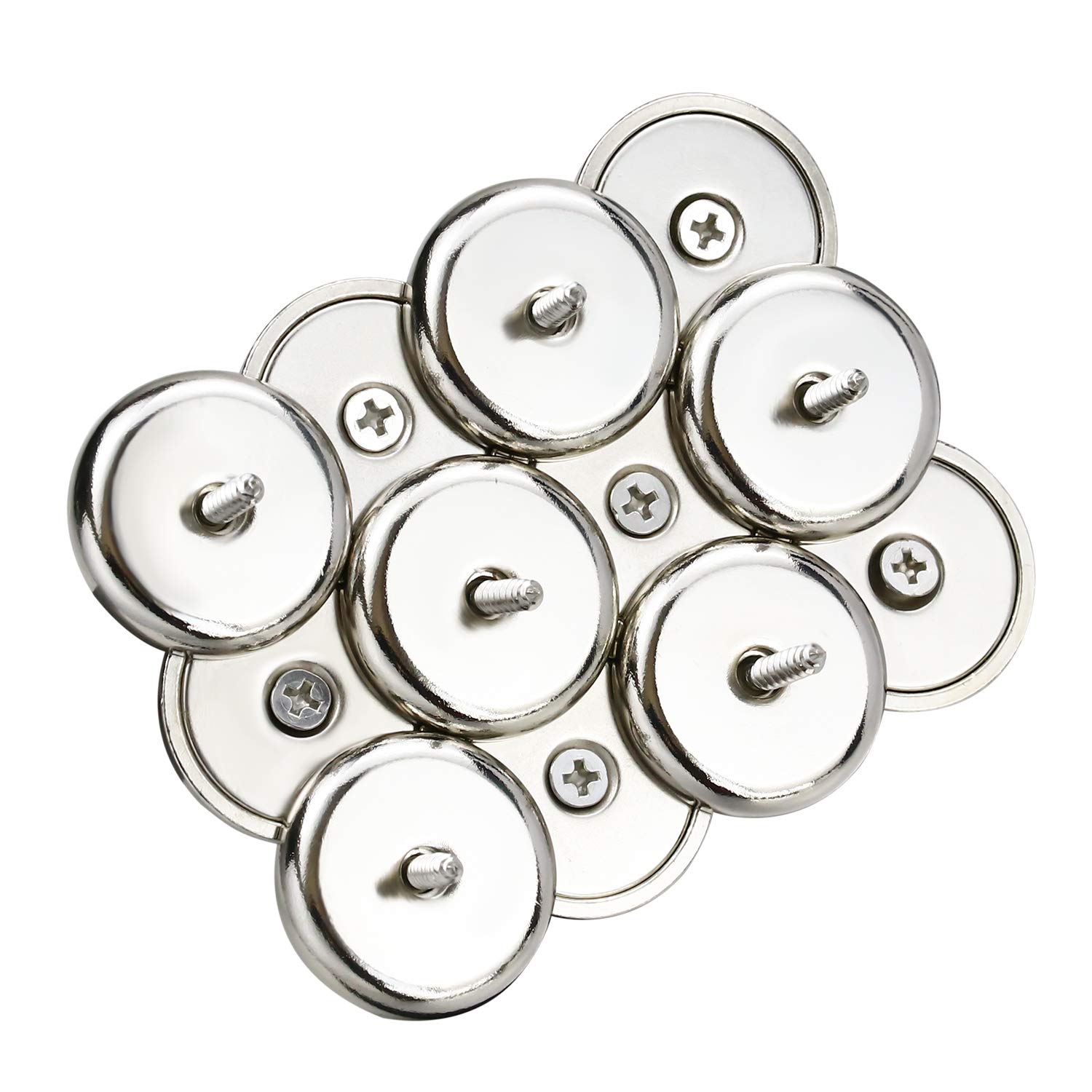 Neodymium Magnet N52 Round Base with Countersunk Hole ±0.05MM Tolerance Strong Magnet