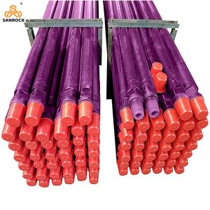  Mining Drill Rod Heavy Weight Drill Pipe Upsetting Process Threaded Drill Rod Manufactures