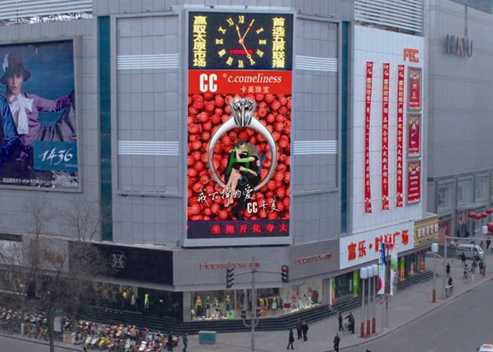 P10 Outdoor Full Color LED Display , Public Place LED Advertising Billboards