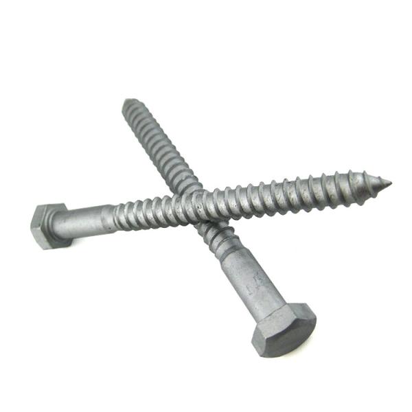 INCH Hex Lag Screw Din 571 Stainless Steel 304 Self Tapping Hex Head Lag Wood