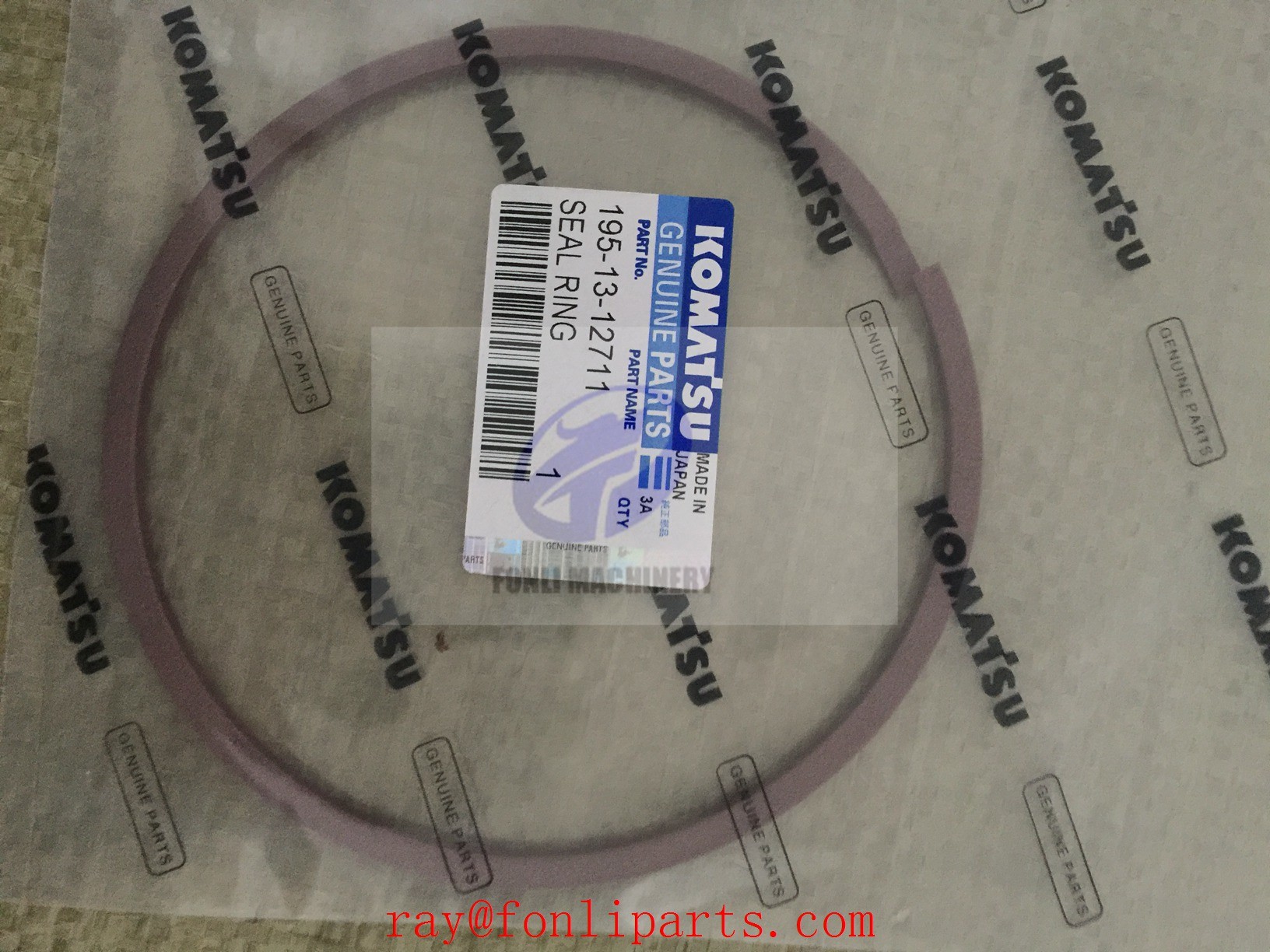 Good quality KOMATSU BULLDOZER SEAL RING D85 D155 bulldozer TORQUE CONVERTER seal ring 195-13-12711