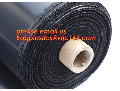 Custom biodegradable agriculture plastic mulch film,tubular roll with black colour for agricultural mulch film BAGEASE