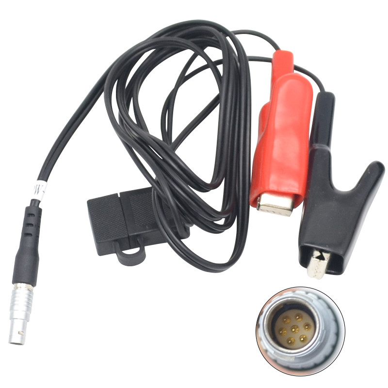 7 PINS and 10 PINS CHCNAV GPS RTK Power Cable Host Adapter to Clips Alligator CHCNAV i50/70/90X1/5/7/12T1/3/5/M3/ GPS