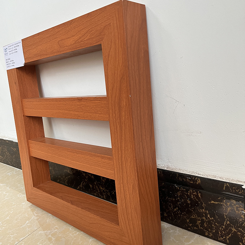 Extruded Baffle Aluminum Screen With Profile Size 400x400mm Inner Baffle 40x40mm