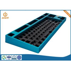 CNC Mechanical Custom Electronic Enclosures Aluminum Keyboard Model
