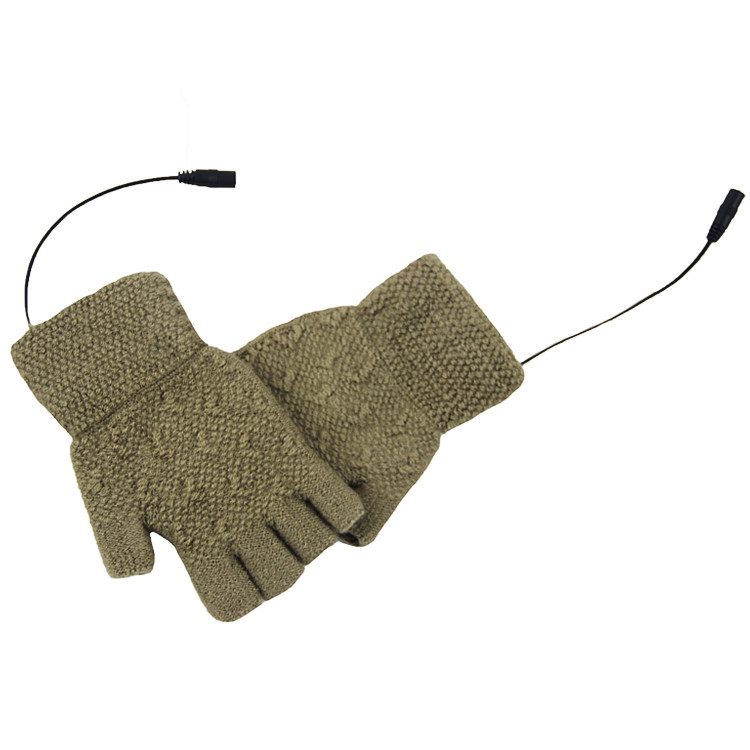 Winter Thermal USB Electric Heated Gloves Outdoor Riding Heated Gloves