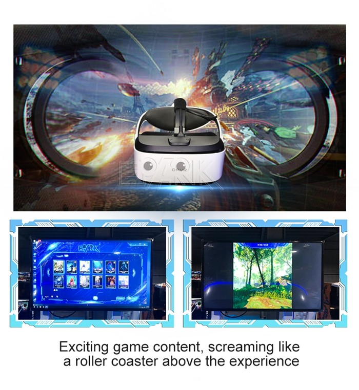 3.5KW 9D Virtual Reality Chair Sports 2 Seats 360 VR Racing Simulator