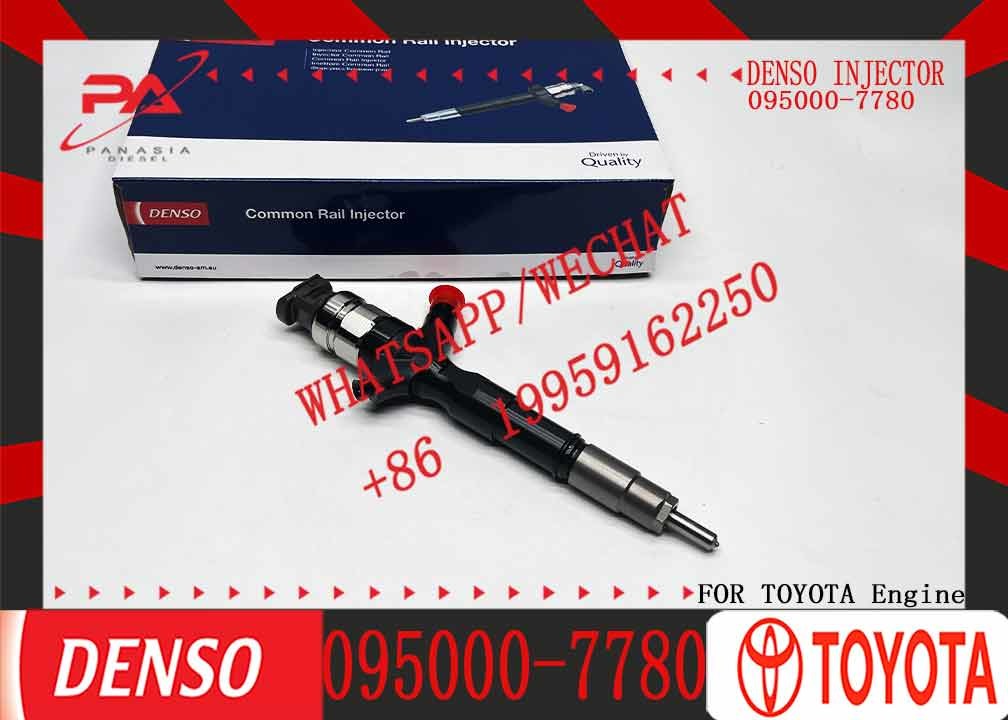 095000-7780 common rail injector 095000-7781 Diesel Fuel Injectors 23670-39316 23670-39315 For Sale Toyota