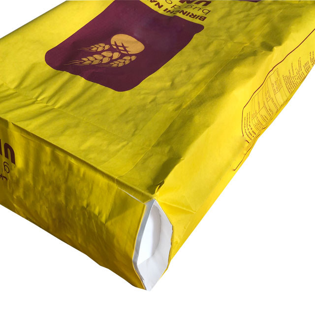 PVSE Multilayer Pasted Valve Multiwall Paper Bags Water Retardant For Milk Powder