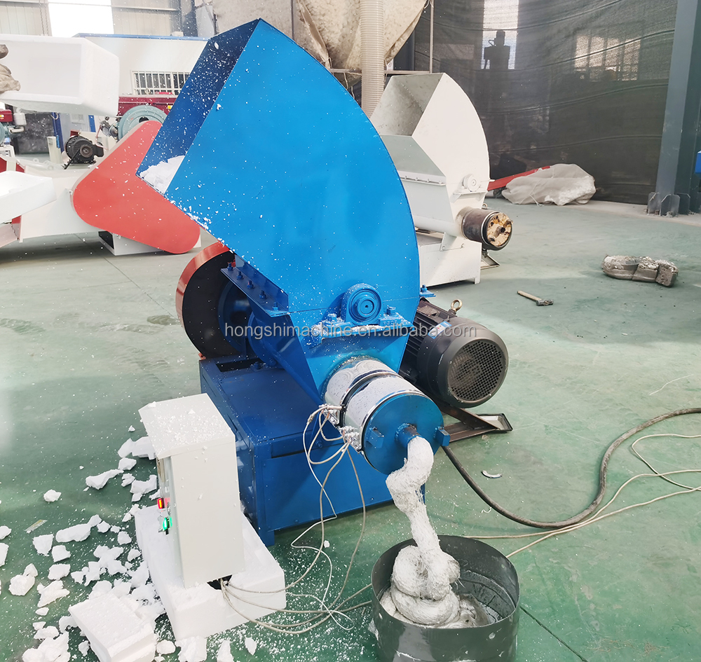 Automatic foam crusher machine / EPS foam molding machine /Polystyrene foam hot melting recycling machine