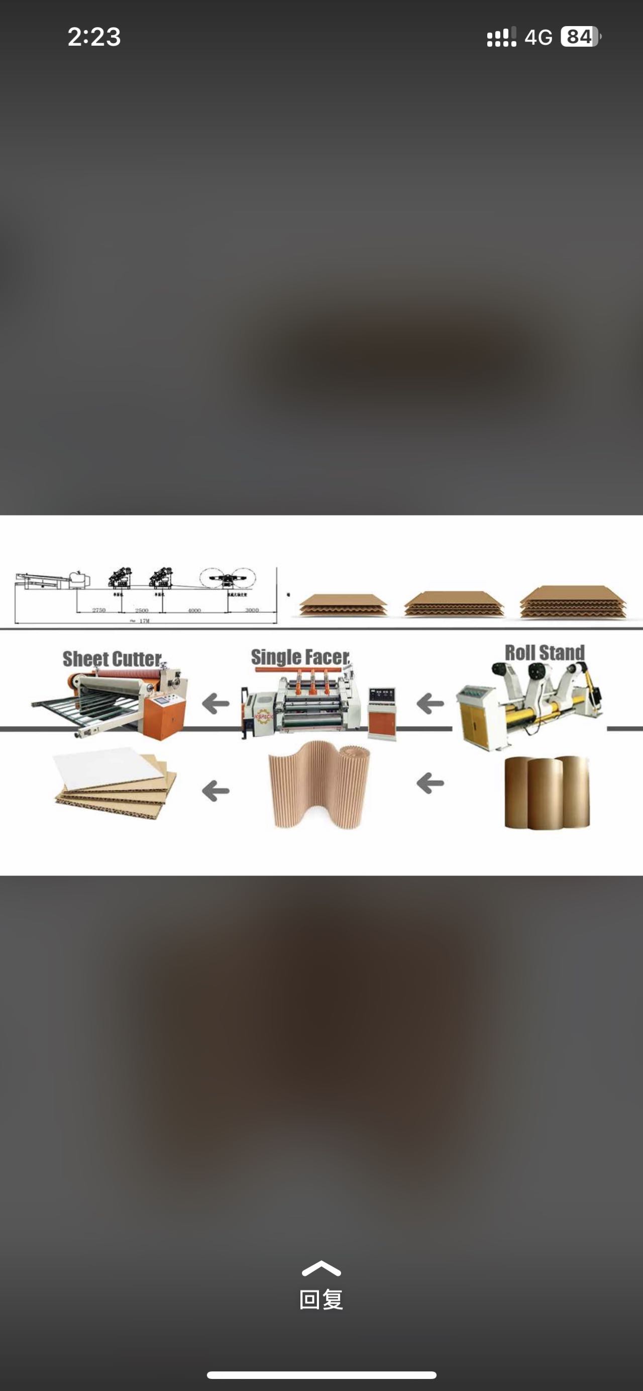 Flute type E Carton Making Single Facer Corrugating Machine Item Packing Machineline