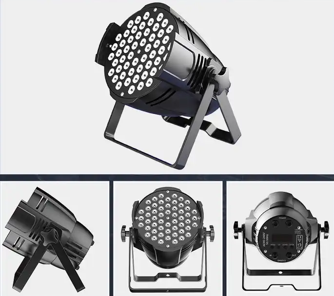 RGBW 54 LED Par Light For Concert KTV Disco DMX512 Stage Sound Activated DJ