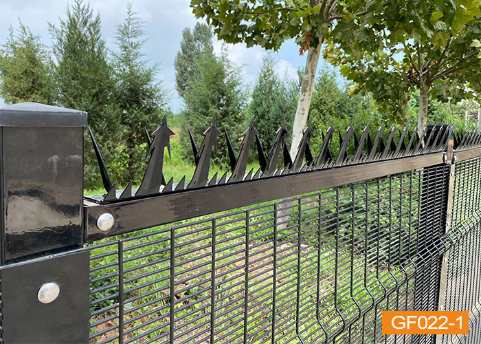 H Post 4mm Anti Climb Security Fencing Low Carbon Iron Wire