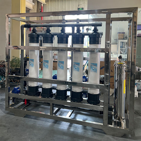 High Recovery Rate 10T Water Industrial Ultra Filtration With Compact Structure