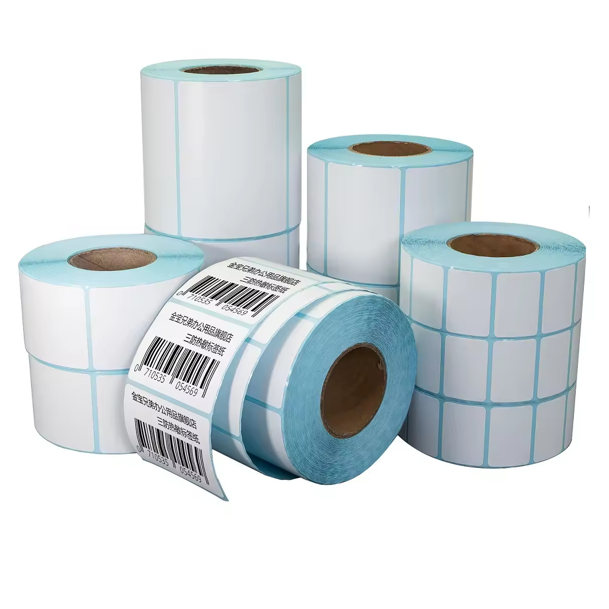 Strong Adhesive Thermal Self Adhesive Label Fade And Moisture Resistant