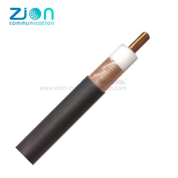 Communication 1-1/4" RF Radiation Leaky Cable Copper Tube Copper Foil Coaxial