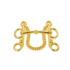  Fashion Gold Metal Lock Accessories Handbag Lock Decoration Part Manufactures