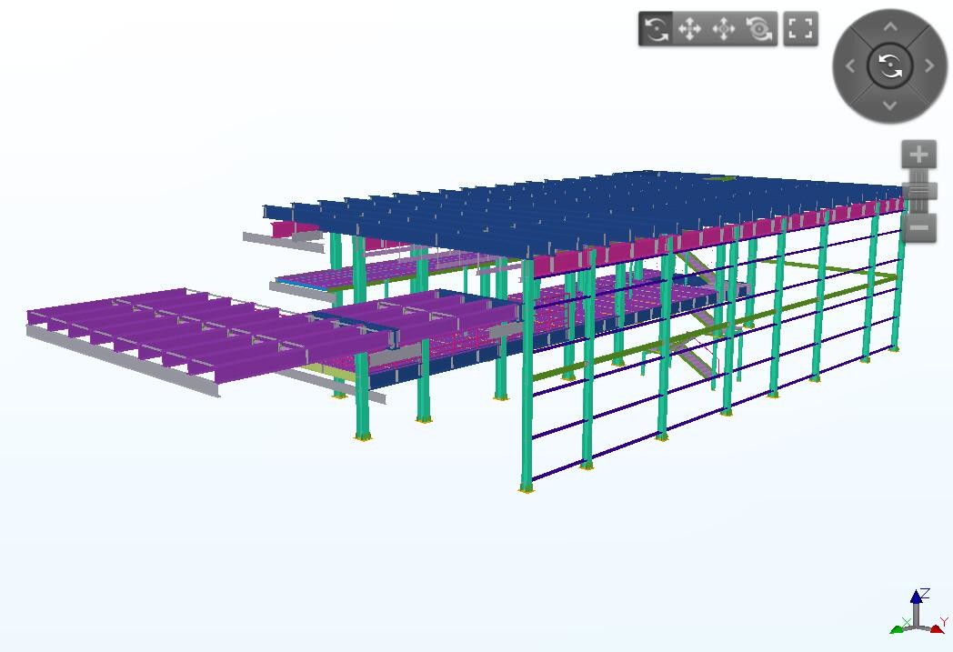 Sandwich Panel Cladding Prefabricated Steel Warehouse Seismic Resistant Eco Friendly Solution