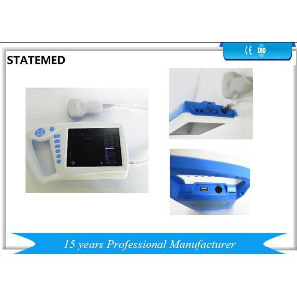 Quality Light Weight Black / White Ultrasound Scanner Electron Convex Array Scanning for sale
