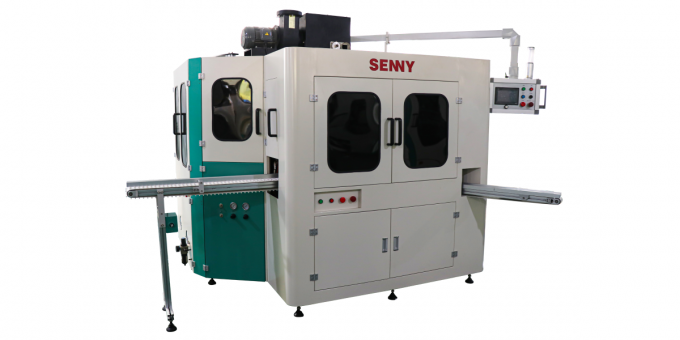 200*200mm 1-6 color 85 pcs/min CNC soft tubes UV screen printing machine