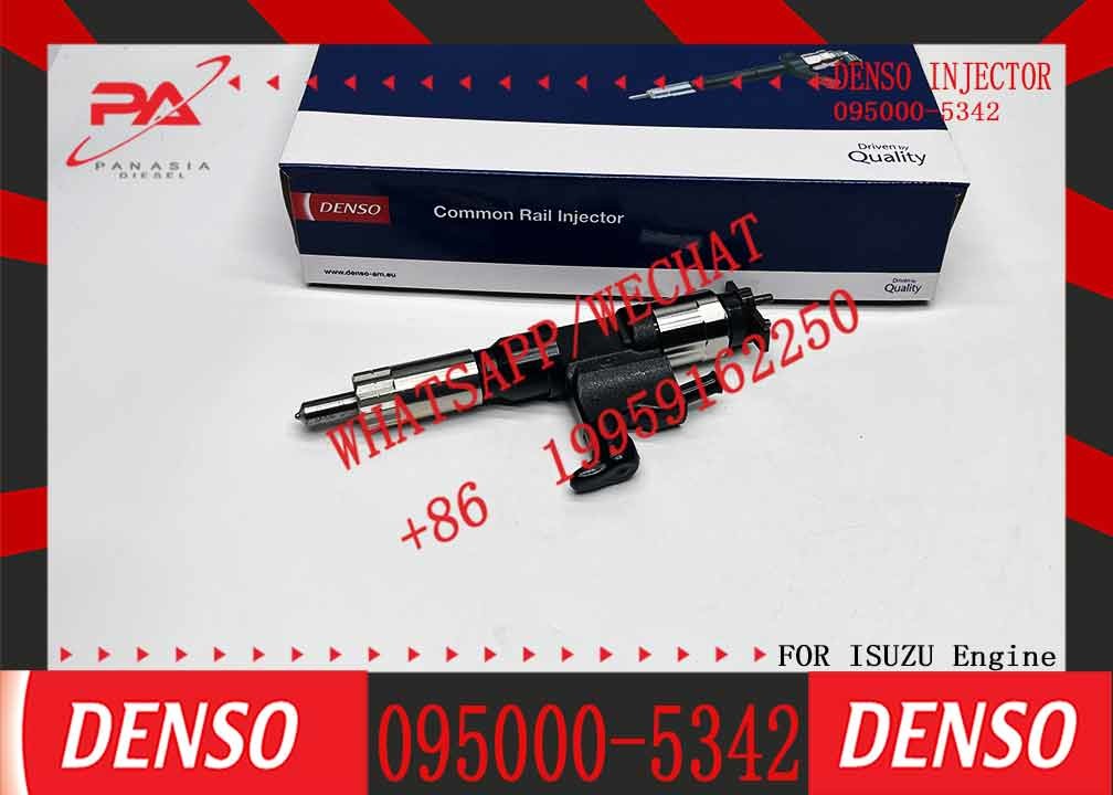 Common Rail Injectors 095000-5342 Driver Injector 0950005340 Oil Pump Injection 095000 534# 8-97602-485-5 for Dens