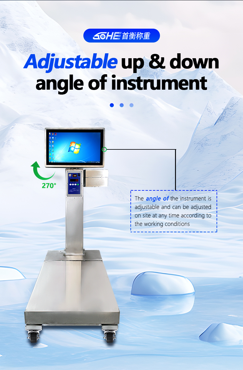 SOHE 40*50cm Full Waterproof Intelligent Scale High Accuracy for Mobile and Windows