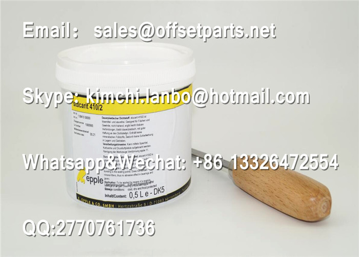 00.580.4475 K-Gel Machine Install Sealing Gel Substitute 0.5L Bonus Scraper Offset Printing Machine Consumables