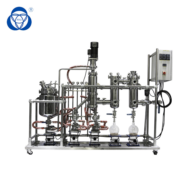 Stainless steel Fractional Wiped film molecular distillation