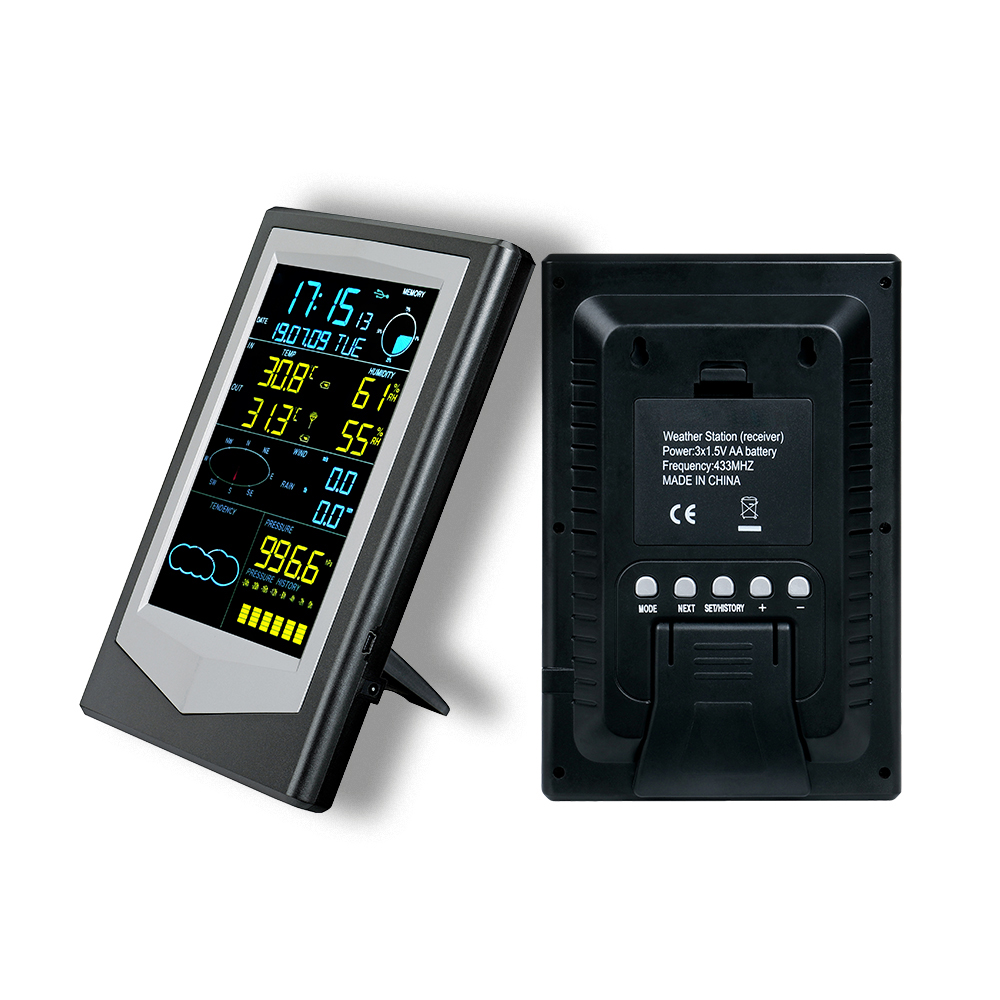 Data Recorder Solar Photovoltaic Wireless Weather Station Professional Wind Speed And Direction Measurement