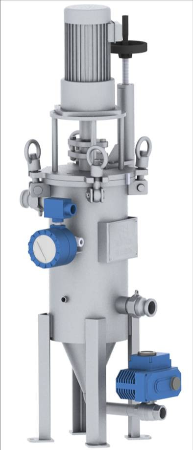 Self Cleaning Rotary Drum Filter for Water Treatment 145L Volume 500L/Hour Productivity