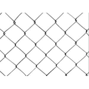 Anti Aging 9 Gauge Galvanized Chain Link Fence Diamond Hole 3D Modeling