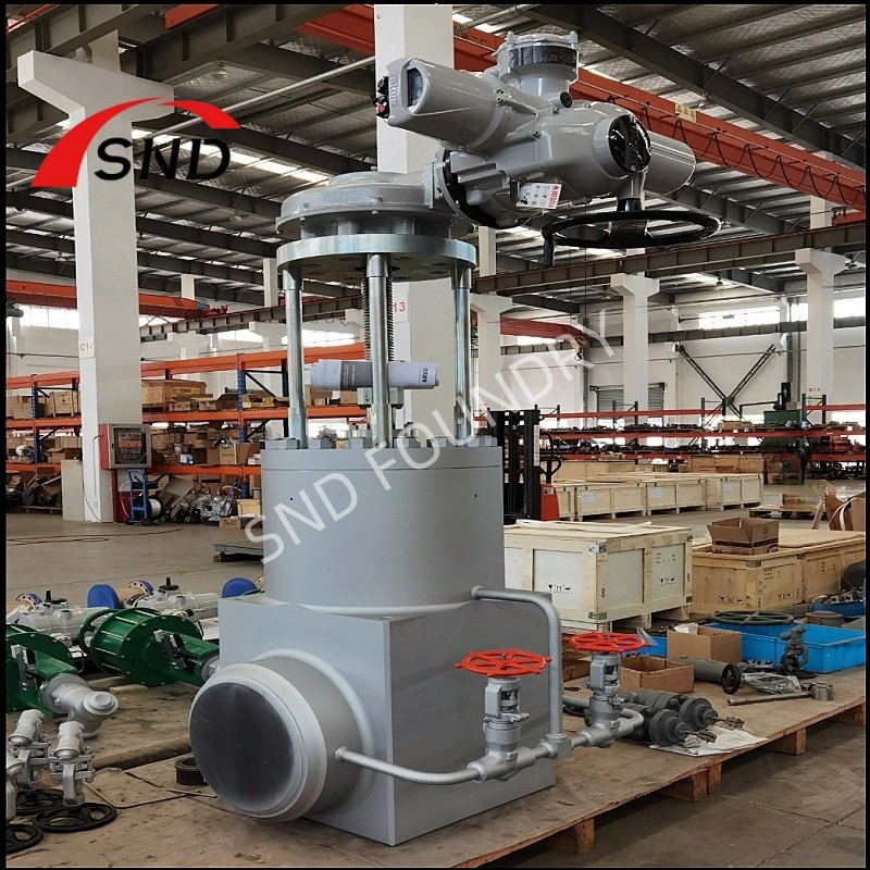 WC6 WC9 Valve Body Casting High Temperature Alloy Steel Castings Output