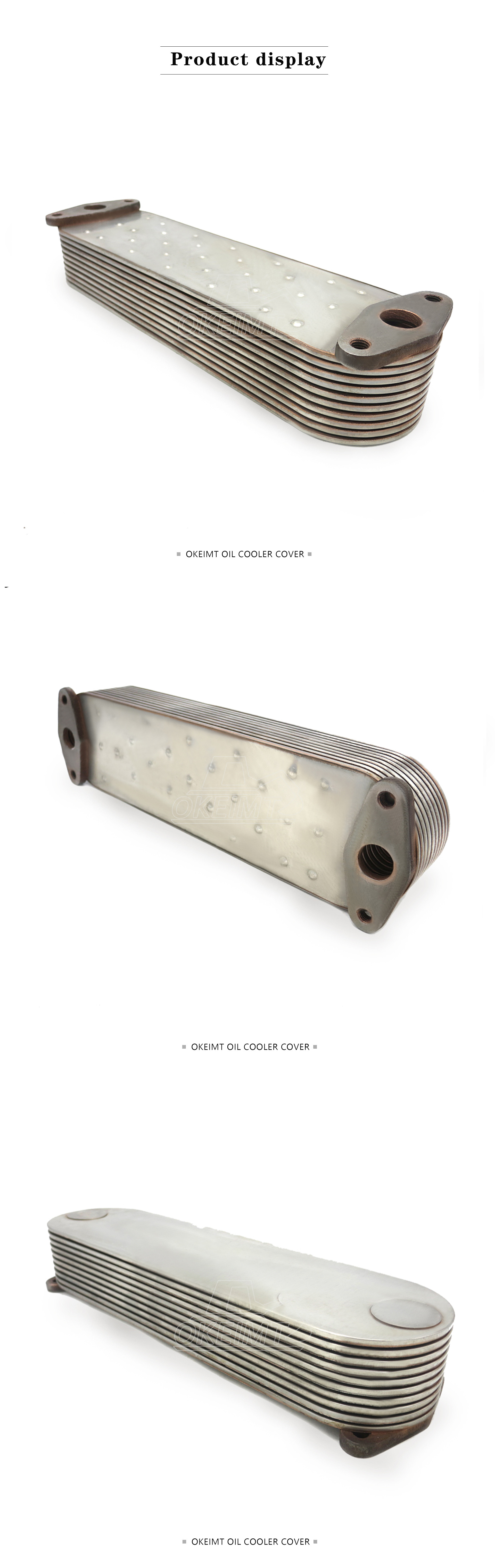 6150-61-2111 Element Oil Cooler for Komatsu Engine 6D125 Bulldozer D60A-8