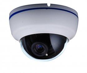 Varifocal Lens NTSC PAl 520TVl Indoor Dome Camera / Internal Sync Home Video