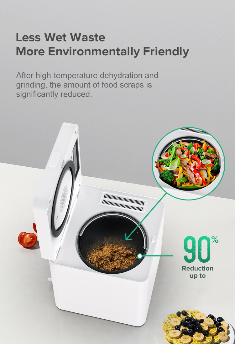 2.5L Brand-new Garbage Collector Food Waste Disposer for Household Small Processor Stainless Steel Wholesale From China