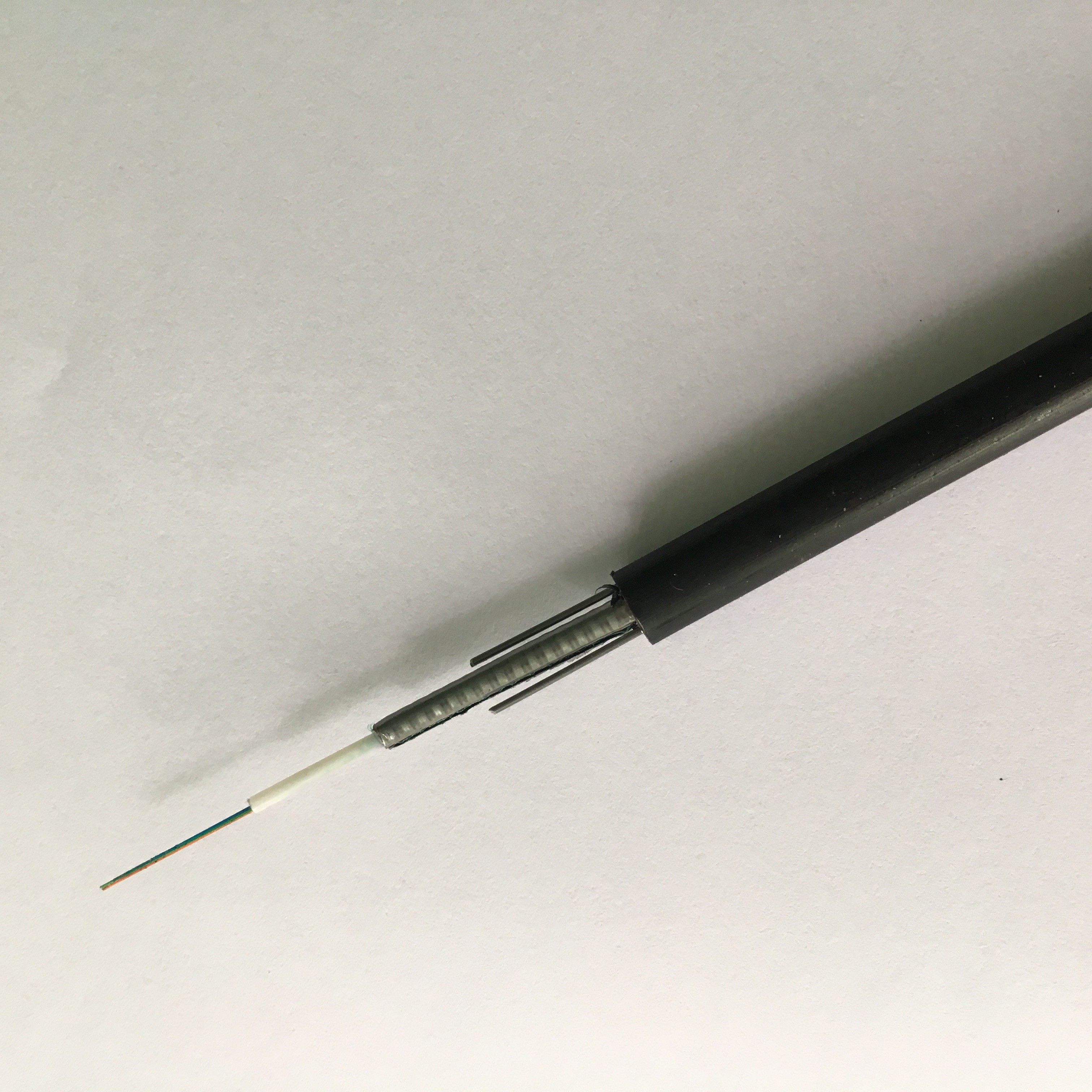 24 Core GYXTW Multimode Fiber Cable 9mm Out Diameter