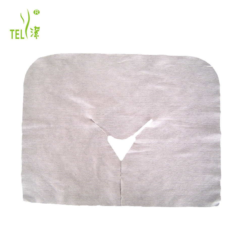 Spunlace Nonwoven 30×41cm massage table headrest cover