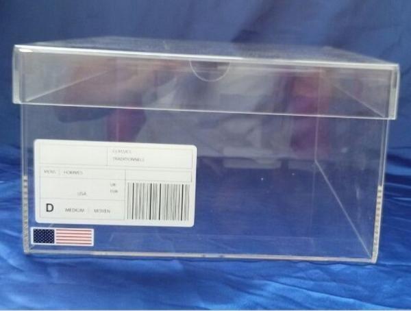 Beautiful and Elegant Clear Acrylic Shoes Box