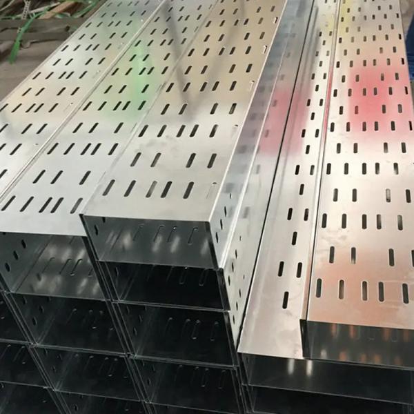 Galvanization Wall Mount Cable Tray Corrosion Resistant For Industrial