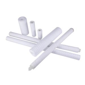  5 Micron PP String Wound Filter Cartridge for Prefiltering Process in Water Treatment Manufactures