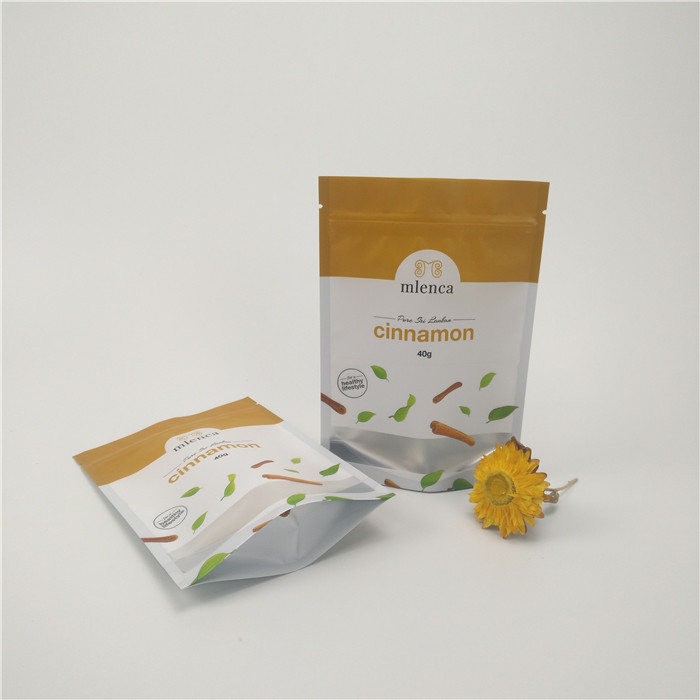 Matte PET/PE Zipper Food Doypack With Accpeted Custom Logo