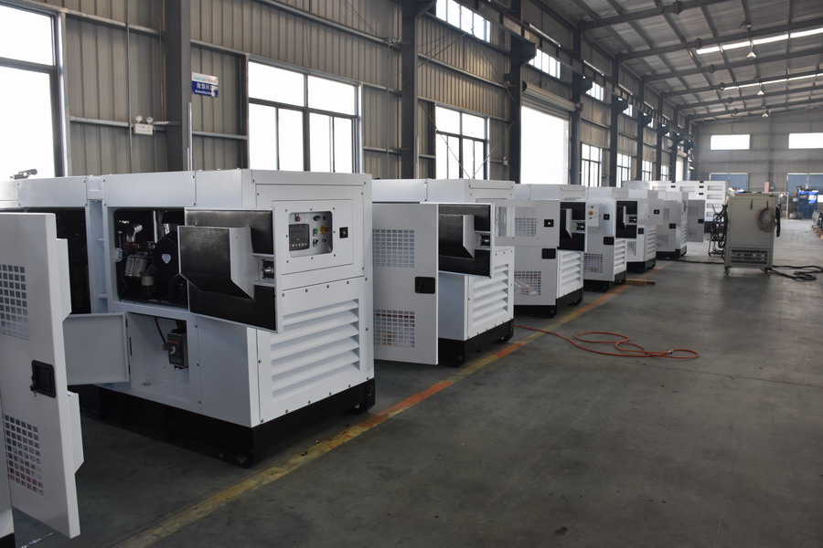 360A SDEC Prime Power Soundproof Diesel Generator Set SC9D310D2 6 Cylinder