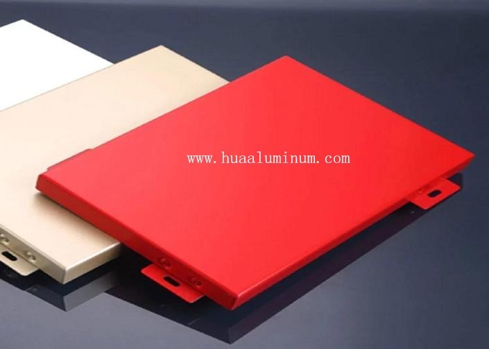 Moisture Proof 4000*1300mm Aluminium Solid Panel Wall Cladding