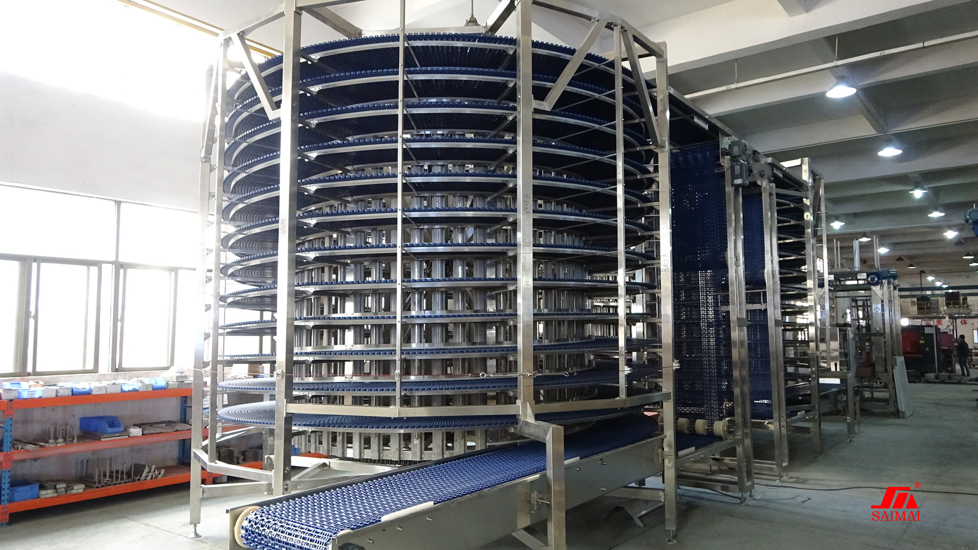 Automatic Croissant Production Line with Insulated Tunnel Oven & Cooling System