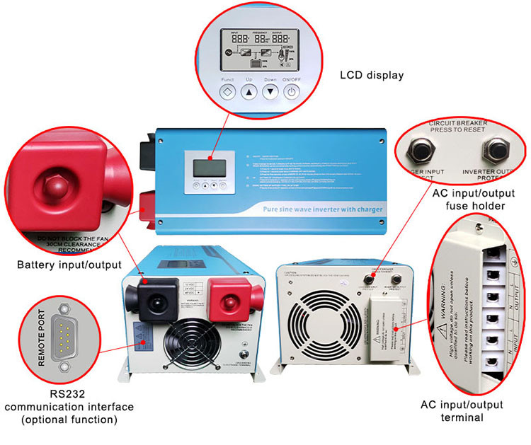 3KW Pure Sine Wave Solar Inverter