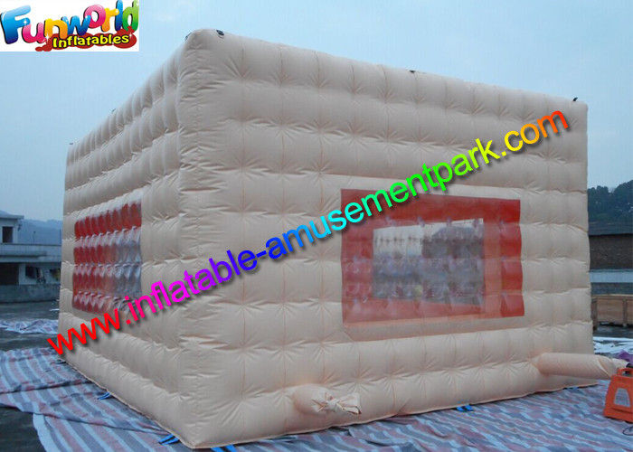Amzing Inflatable Party Tent Clear Window Marquees With Bottom Cloth