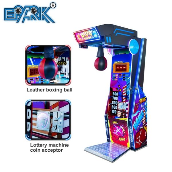 Coin Operated Indoor Adults Sport Games Ultimate Big Punch Boxing Game Machine