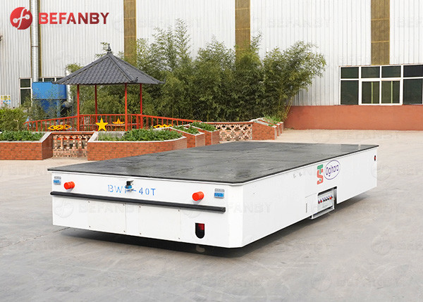 Battery Power Trackless Omni Move Transport trolley